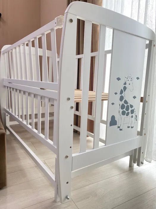 Дитяче ліжко з маятником + матрац