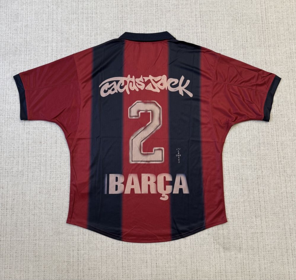БЕЗ БІРОК Джерсі FC BARCELONA x Travis Scott Cactus Jack