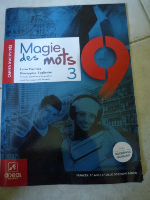 Magie des Mots 3 caderno de actividades- Francês - 9.º Ano Cahier-Novo