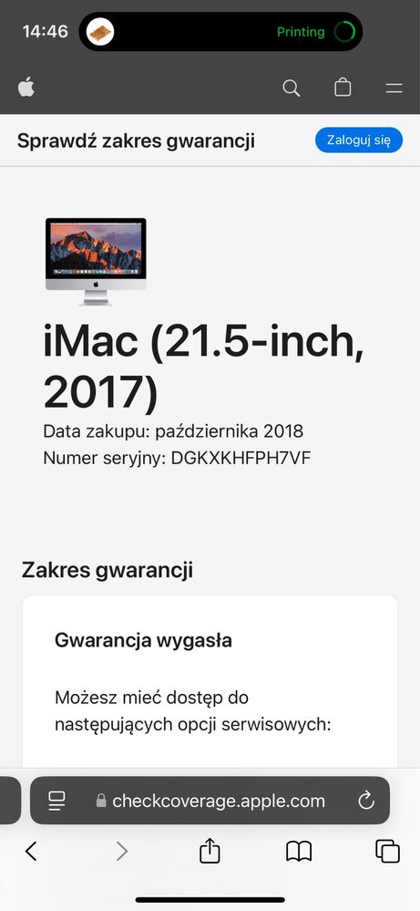 iMac 21,5 2,3 GHz 16GB RAM 256 SSD