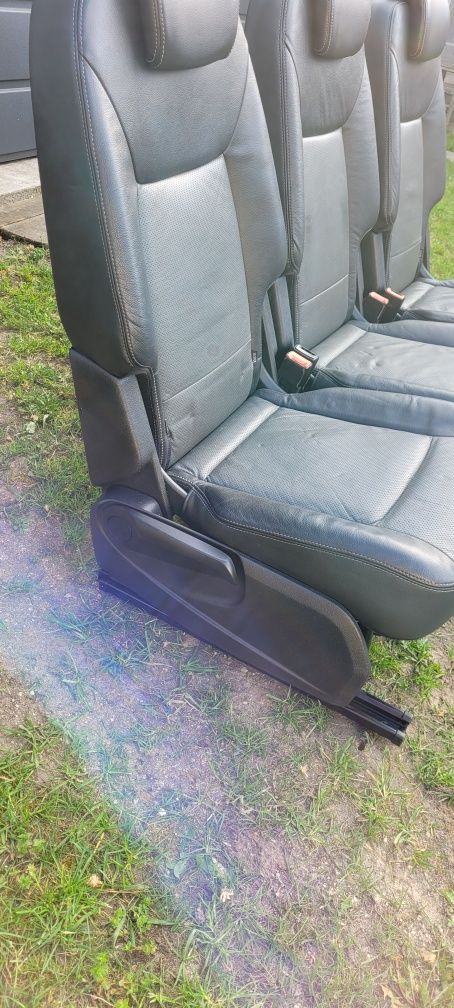 Fotele skóra 2 rząd Ford S-Max, Galaxy stan bdb