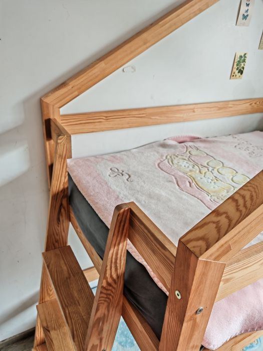 Łóżko piętrowe - domek ADEKO   ATRAKCYJNA CENA DO PIĄTKU 07.11 !!!