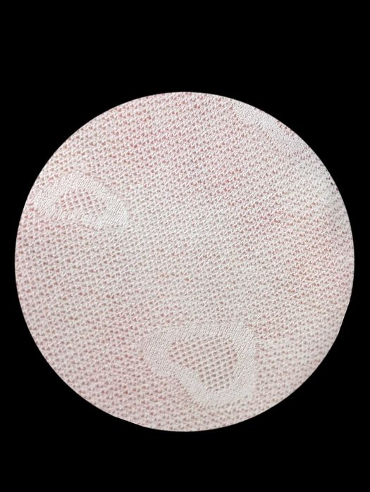 Rajstopy dziewczęce 20 DEN białe SERCA żakard POLA 116-122