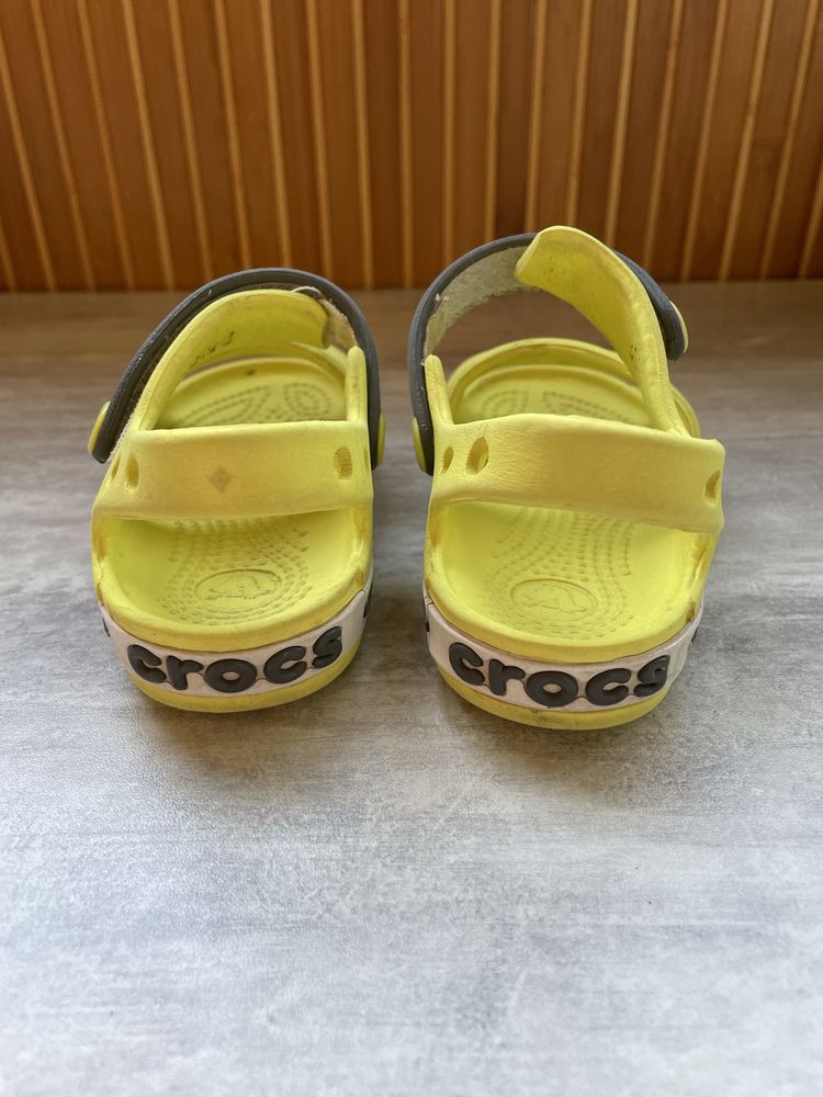 Дитячі сандалі crocs crossband для хлопчика 6С(22-23)