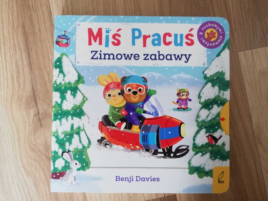 miś pracuś książeczka dla dzieci