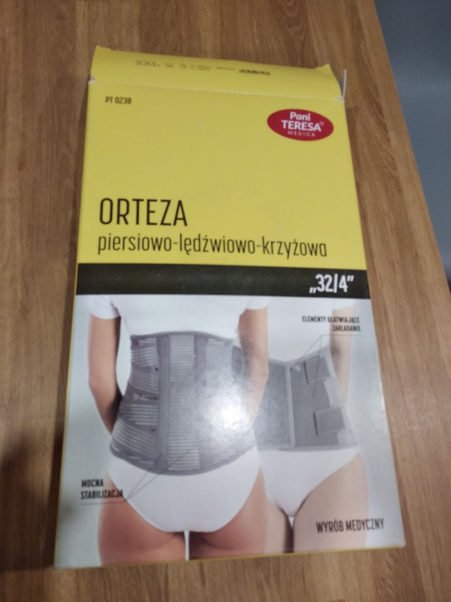 Orteza piersiowo lędźwiowo krzyżowa XXL