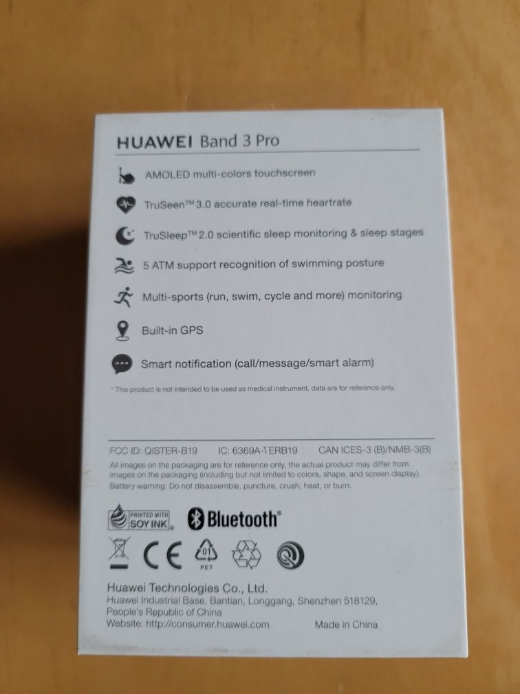 Smartwatch Huawei Band 3 Pro