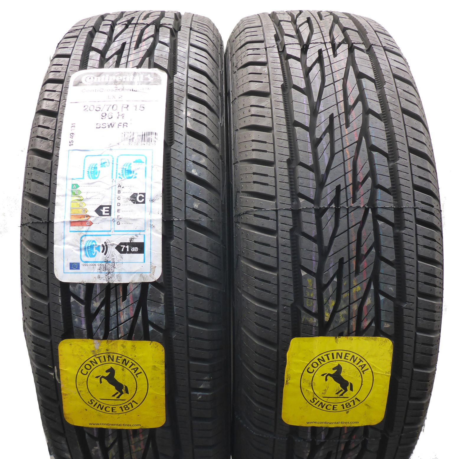 Opony 205/70/15 Continental 205/70R15 96H Letnie M+S 2018 Nieużywane