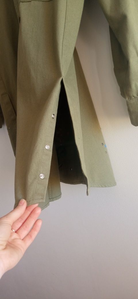 Koszula kurtka katana oversize Esprit r.XS/S khaki