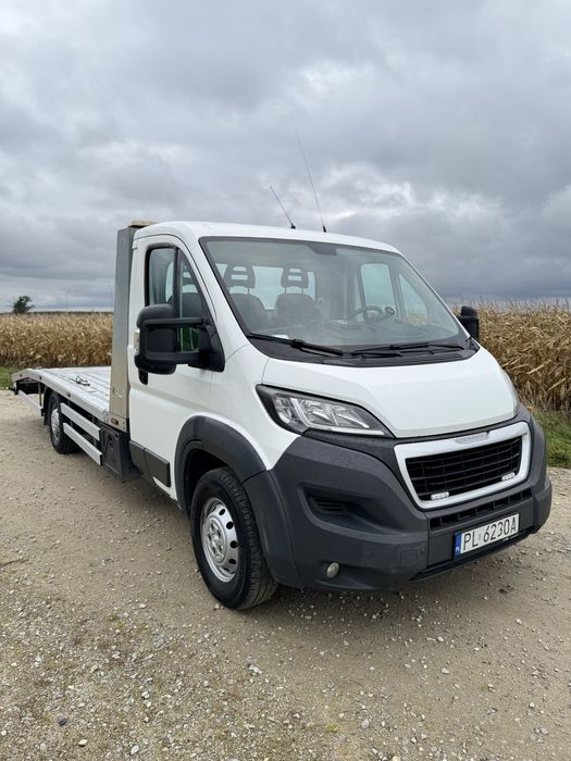 Peugeot boxer najazd