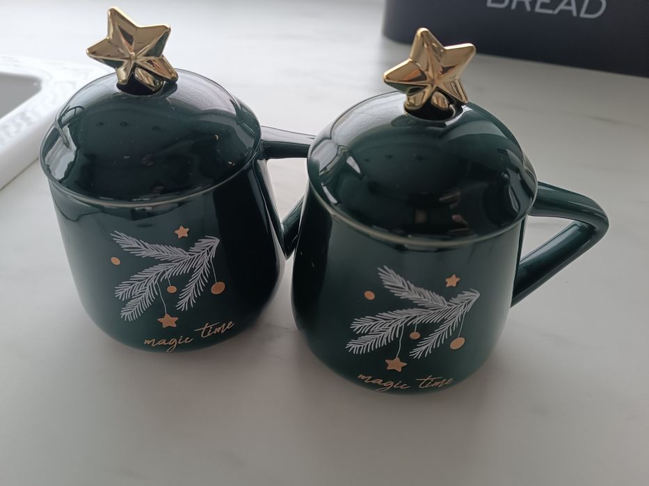 Kubeczki zimowe z łyżeczką