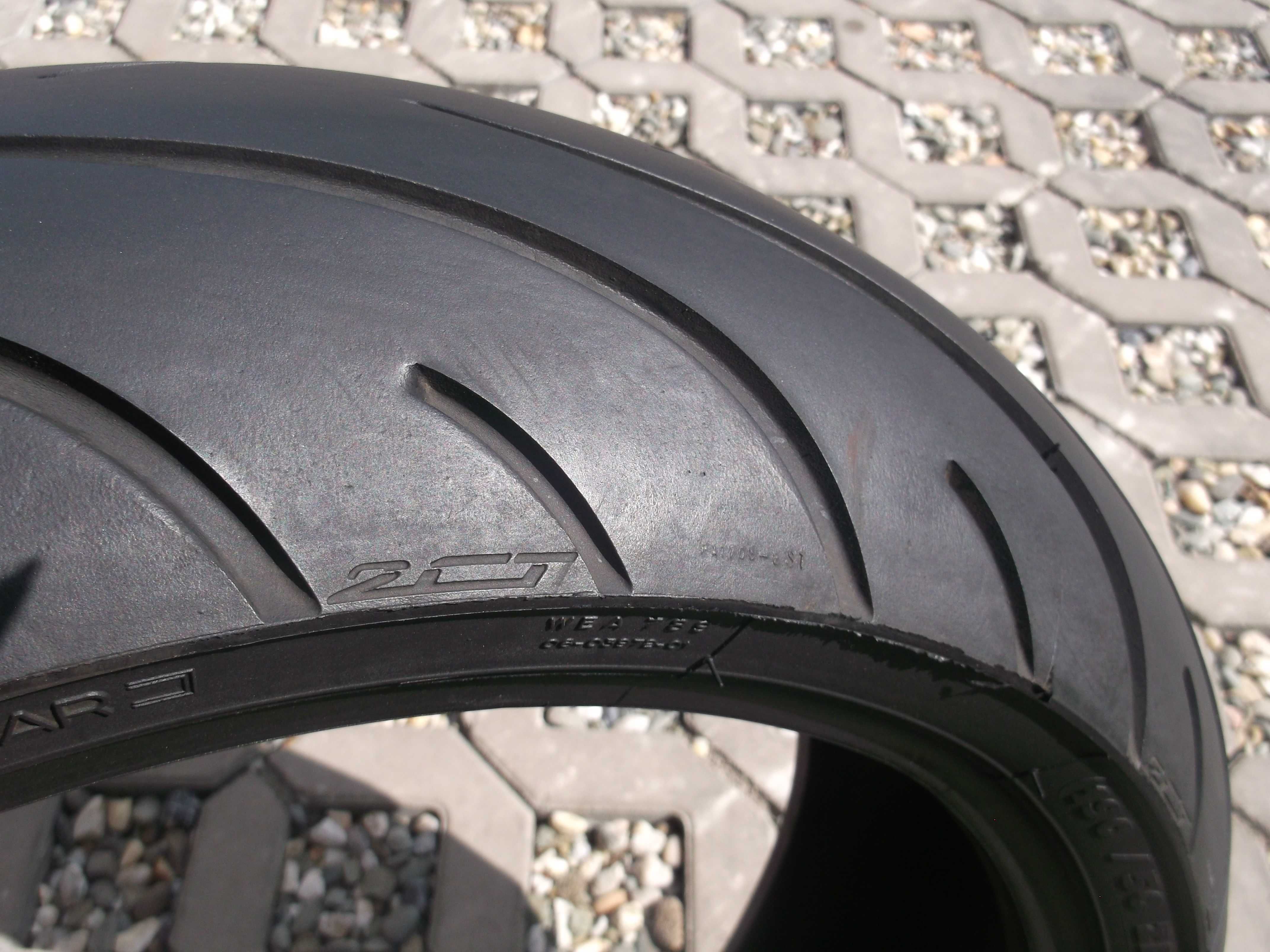 Opona 190/50 zr17 Michelin Pilot road 2 dot1317 3,1mm sport