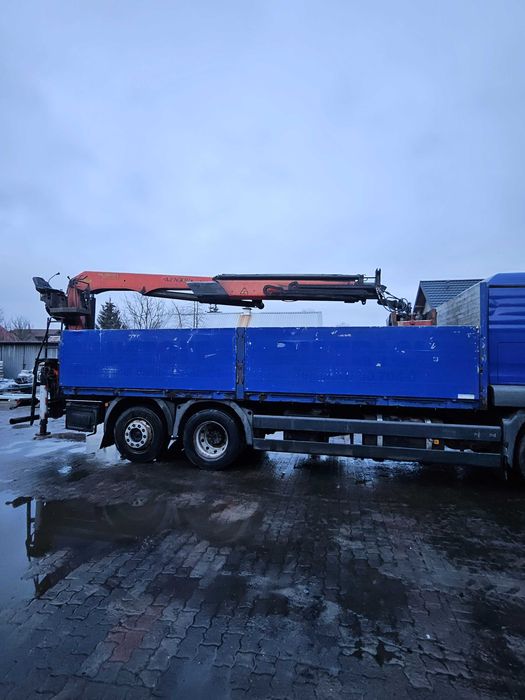 Man Tga 26,400 , HDS Palfinger 18000 -6X2 / zamiana