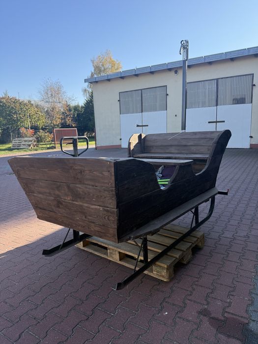 Sanie z dyszlem idealne do quada