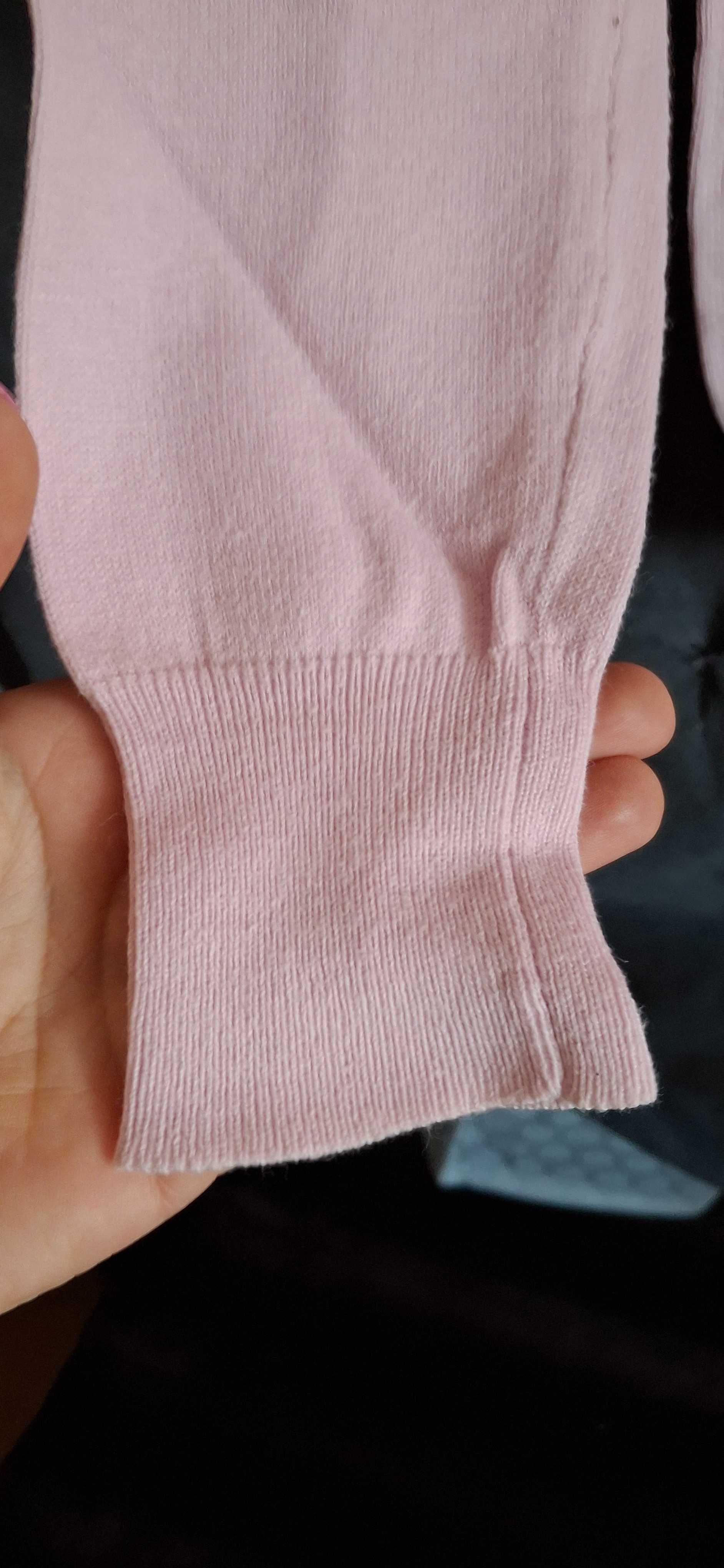 Cardigan rosa bebé