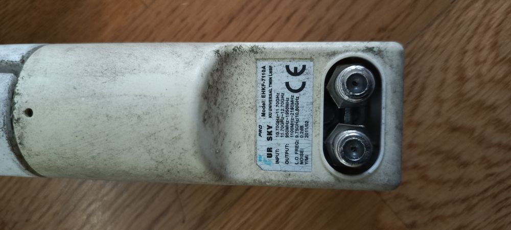 Супутникова антена з головками, тюнером комплект