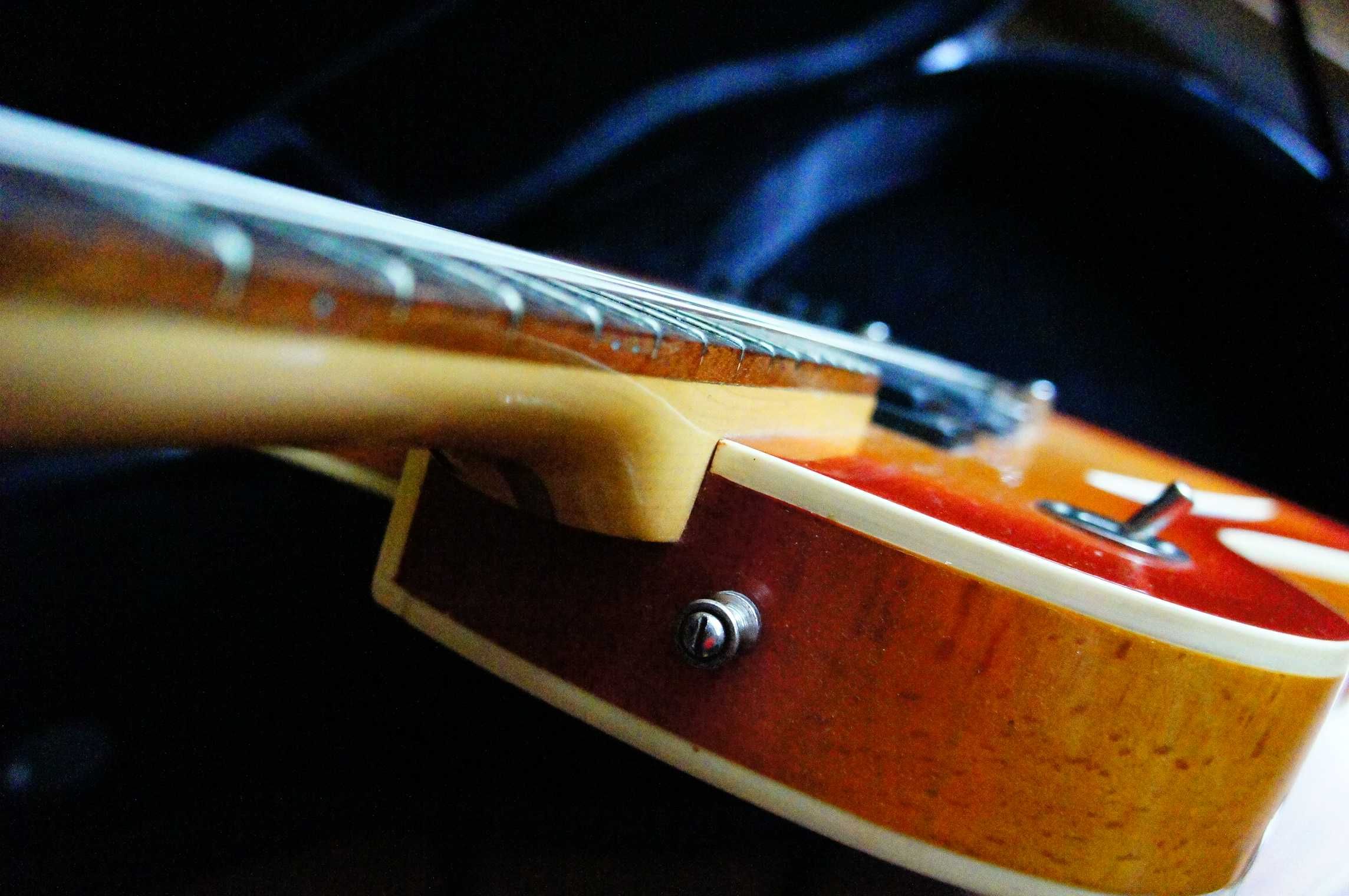 Gitara elektroakustyczna Defil JOWITA Hollow body idealny stan