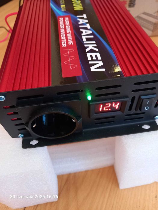 Przetwornica 3000w czysty sinus 12 230v