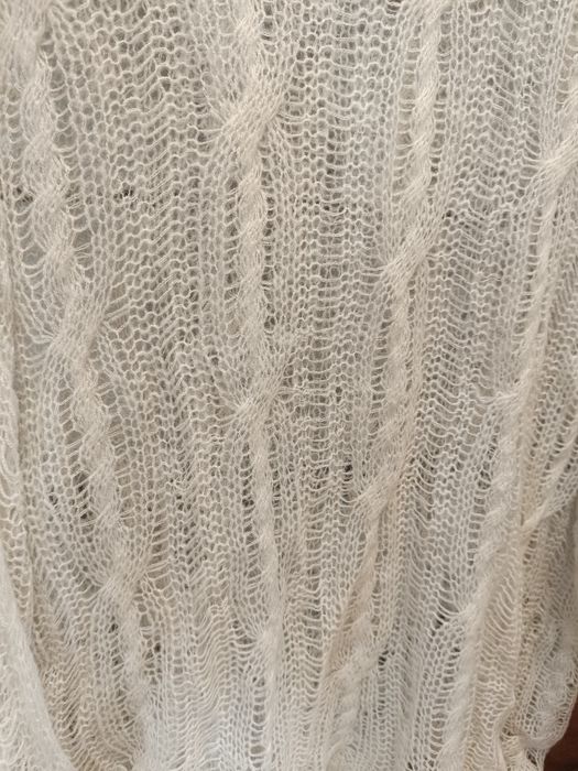 Sweter z dziurami Zara M-L