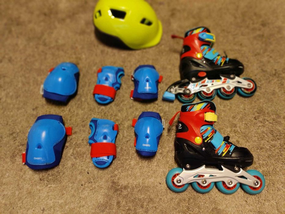 Rolki dziecięce street runner  firmy laubr i akcesoria