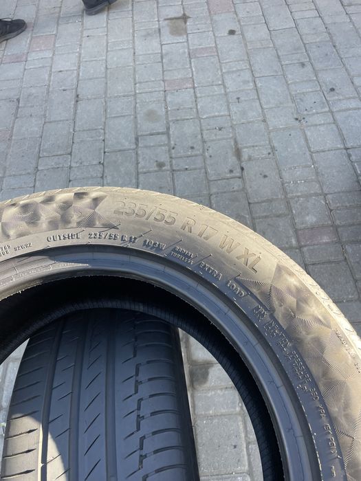 Колеса/резина/гума 235/55R17 Continental premium contact 6