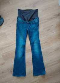Jeansowe spodnie ciążowe HM MAMA