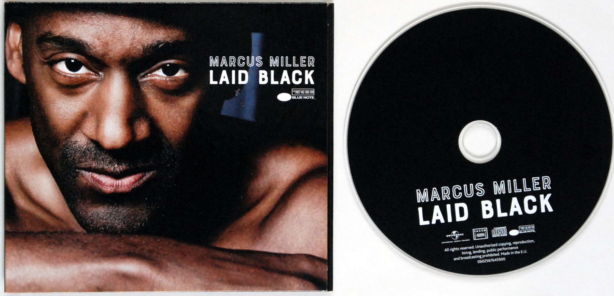 (CD) Marcus Miller - Laid Black s.BDB
