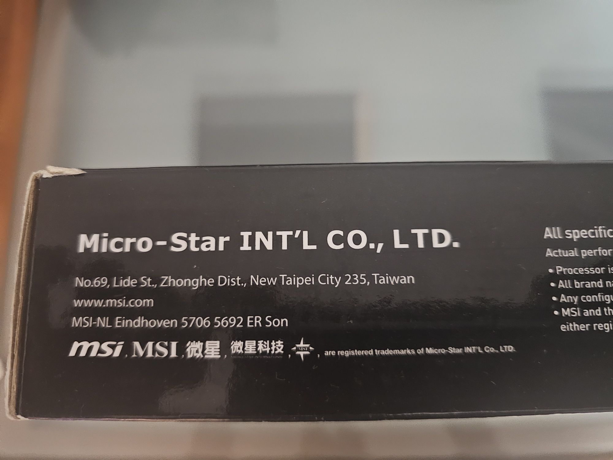 Motherboard msi gaming