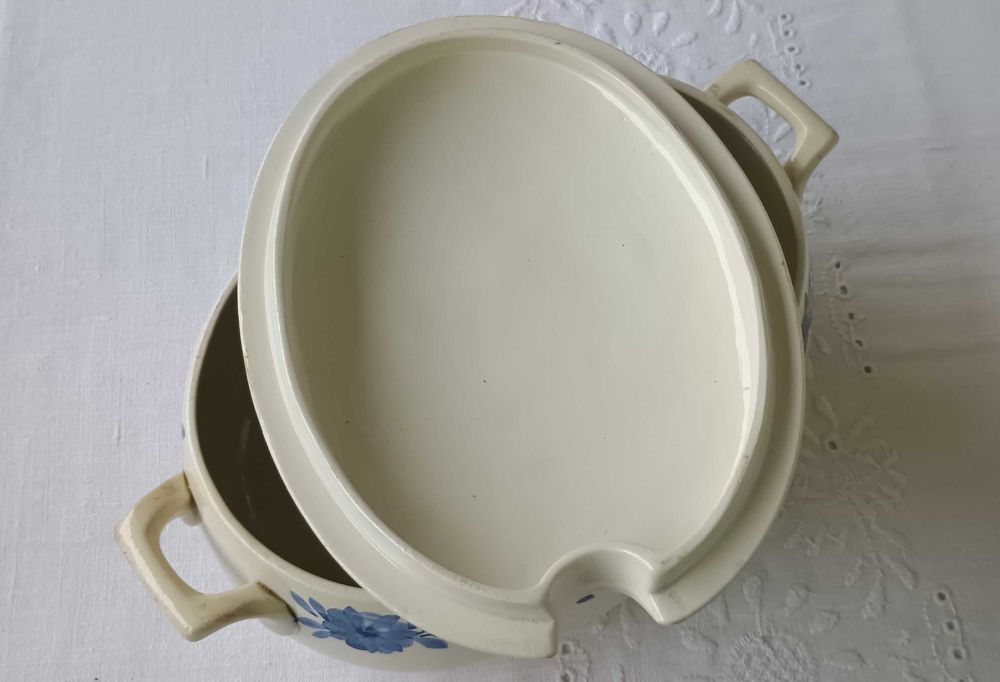 Wielka waza Włocławek; fajans, 3,5 litra