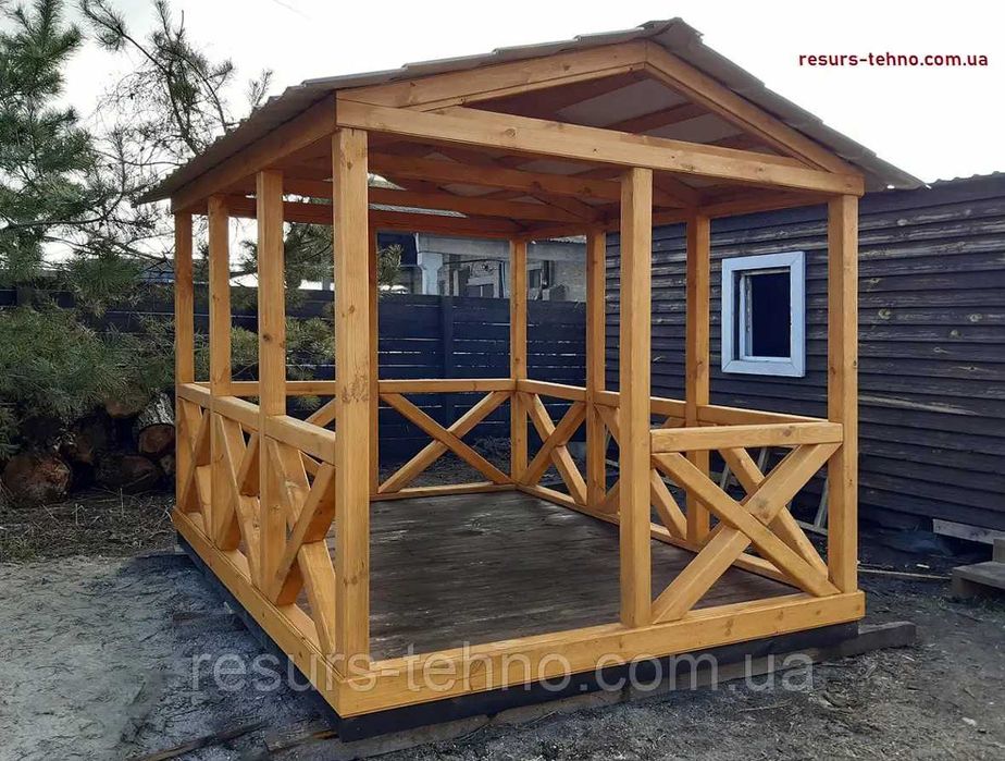 Альтанка,беседка в наявності,та під замовлення!Собачі будки,туалети!