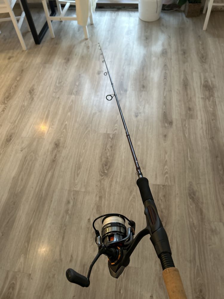 Wędka spiningowa Abu Garcia tormentor spin 210cm 5-20g + kołowrotek