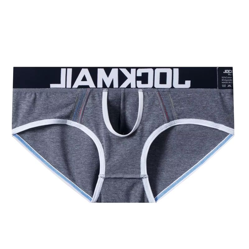 Męskie Seksowne Slipy z Kieszonką Push Up JOCKMAIL Bawełna - XL