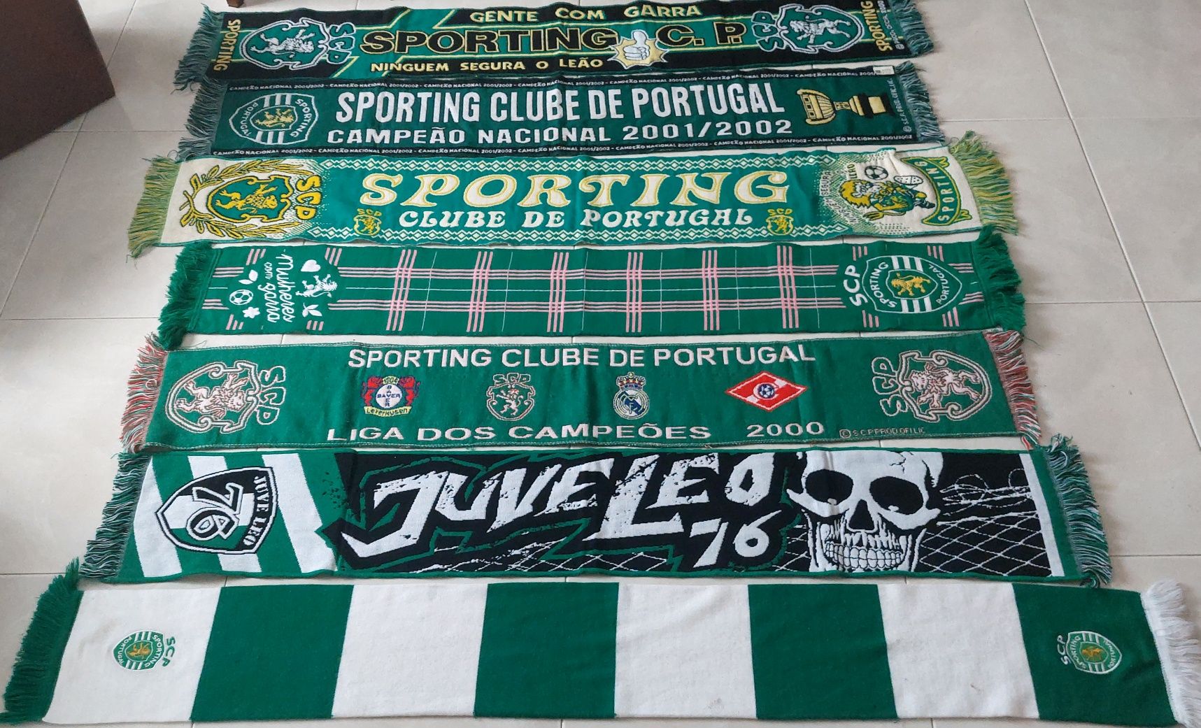 15 Cachecois do Sporting