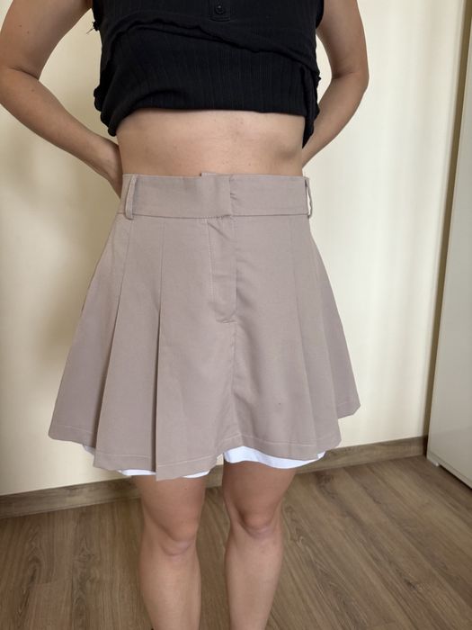 Спідничка бежева, GOLDI, розмір М