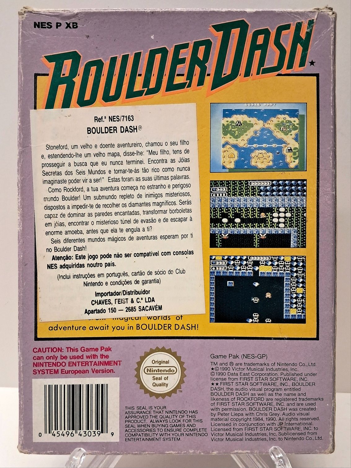 Boulder Dash - Versão PT (NES)