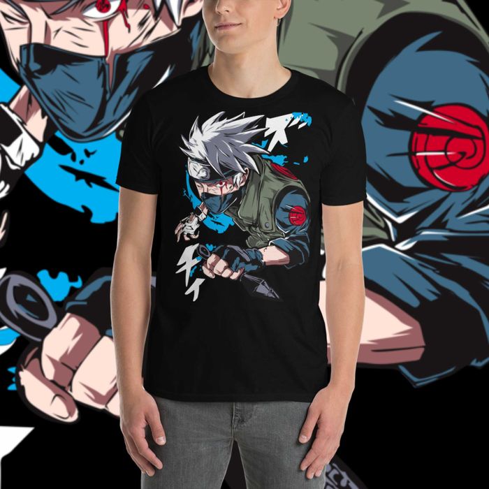 T-shirt Kakashi Hatake Naruto animes