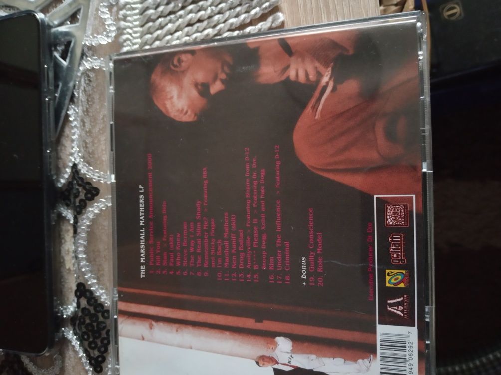 Płyta CD Eminem The Marshall Mathers LP + bonus
