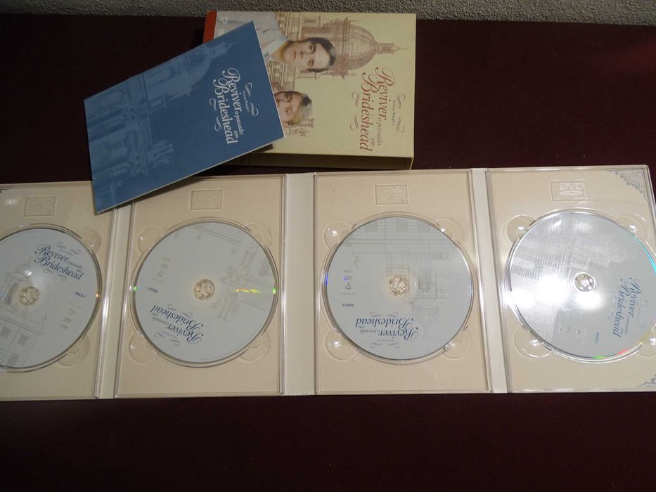 DVD-Reviver o passado em Brideshead-Série completa 4 discos