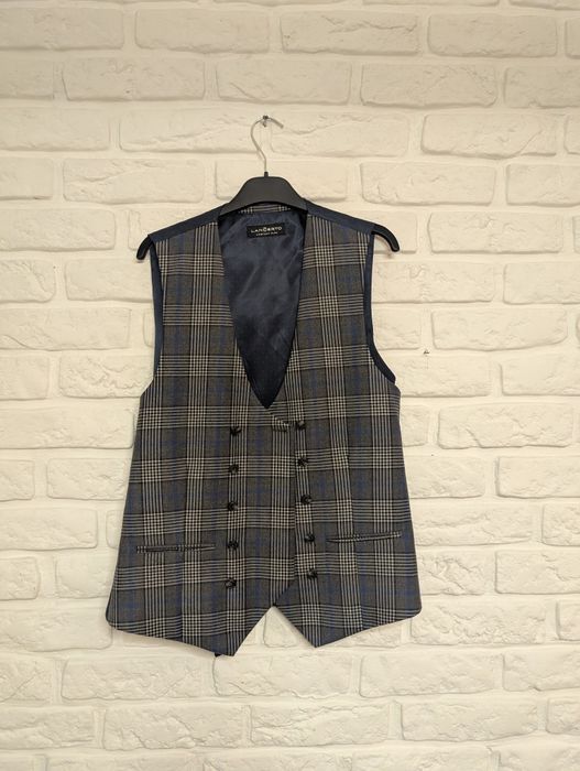 Kamizelka męska dwurzędowa marki Lancerto