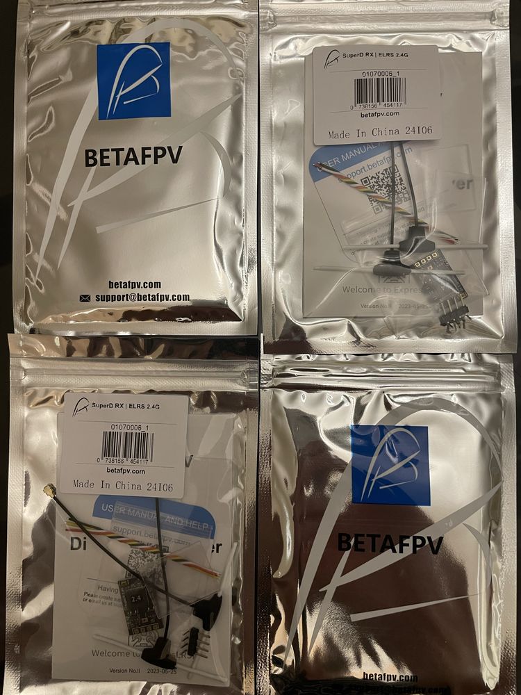 Тільки гурт! Elrs BetaFPV SuperD 2.4 dual rx