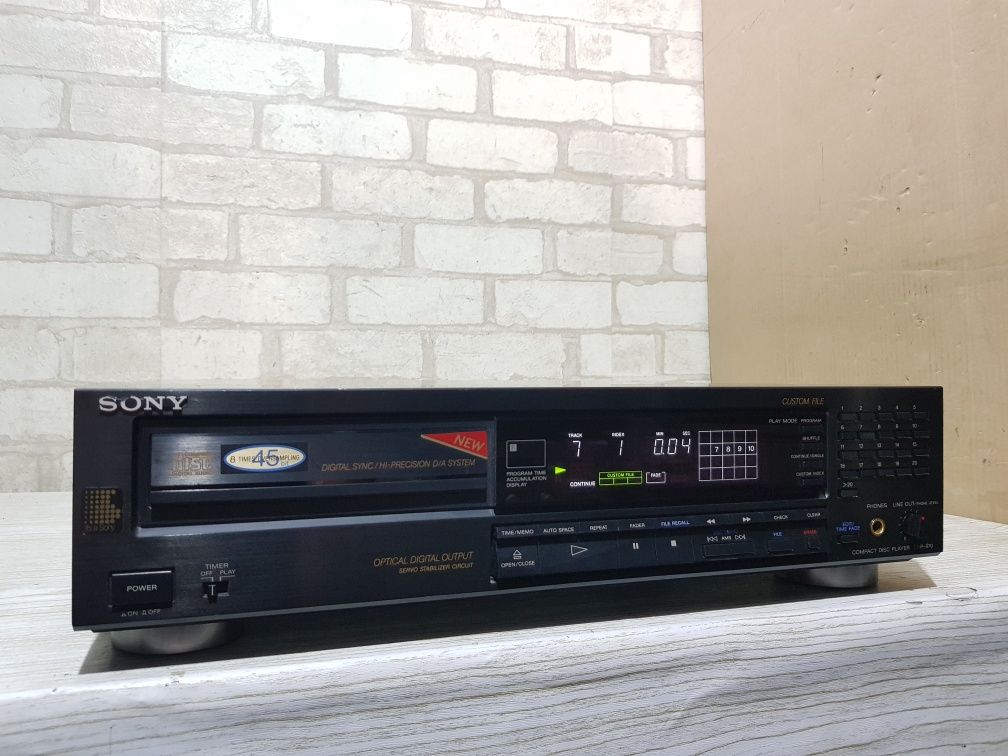CD програвач/проигрыватель Sony CDP-970 ЦАП 2 × PCM58P б/у з Німеччини