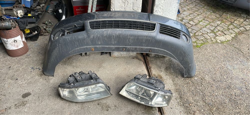 Parachoques farois xenom Audi A6 C5