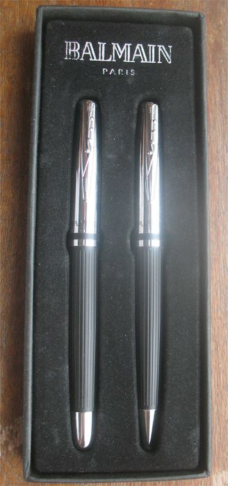 Balmain Paris - Set 2 Canetas - Promocional Bial/Copalia