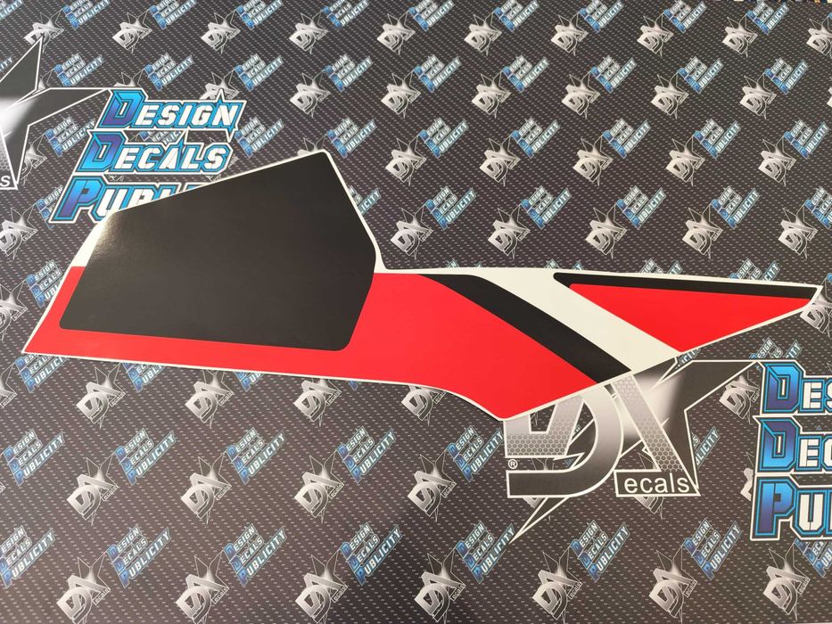Autocolantes Yamaha TZR 50 MONO  -- 1990 versão mota branca