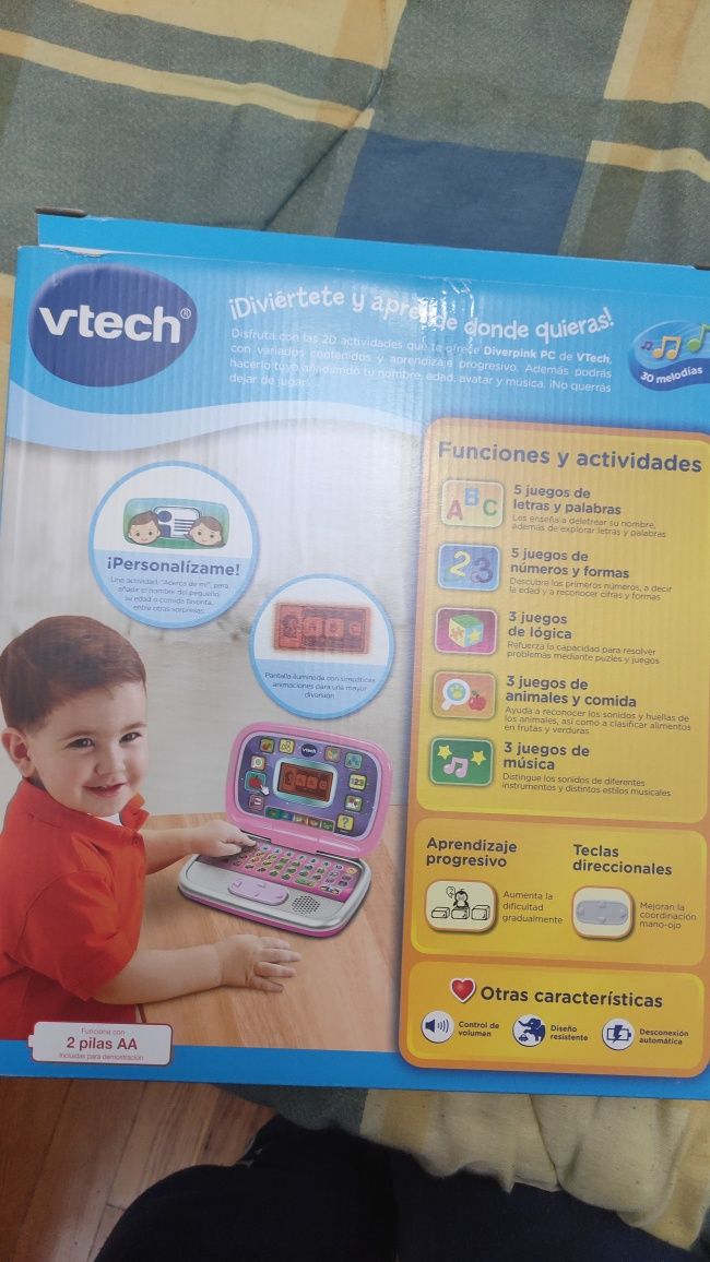 Computador educativo marca vtech