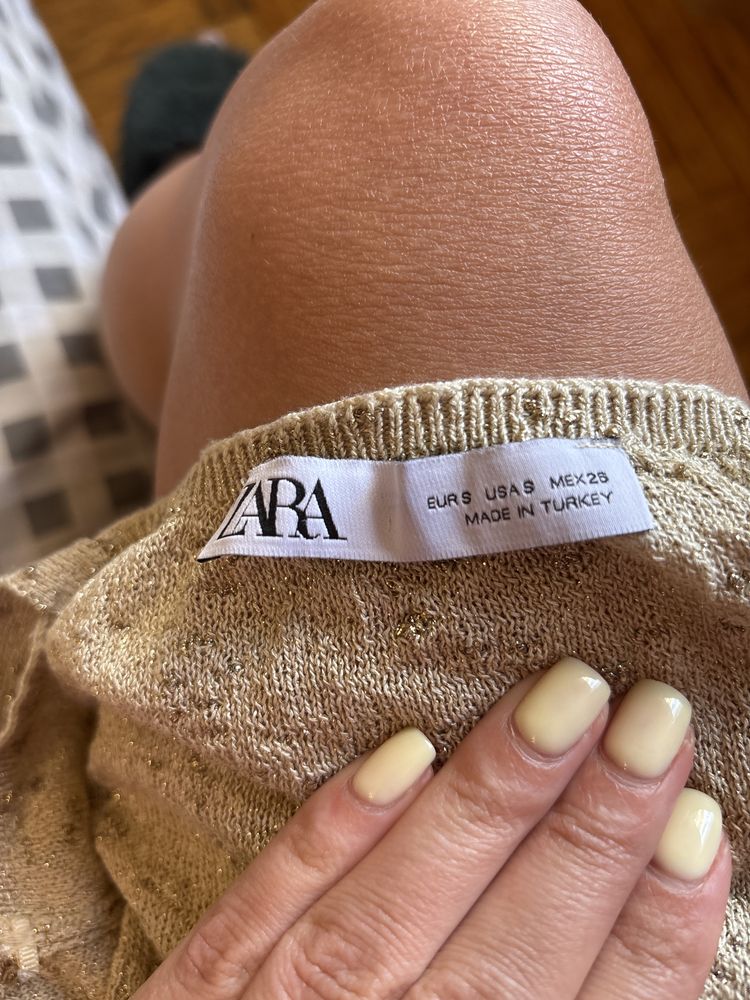 Вʼязаний топ Zara S