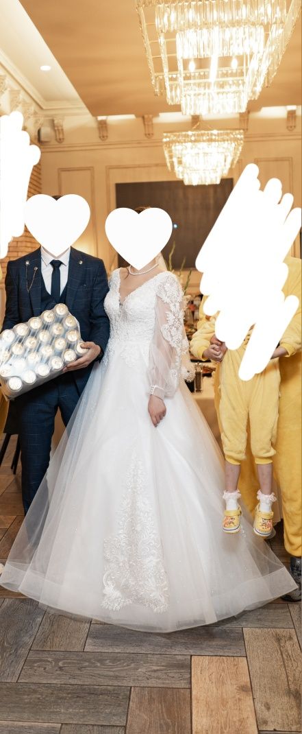Весільна сукня+фата