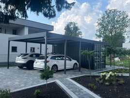 Carport, nowoczesna wiata