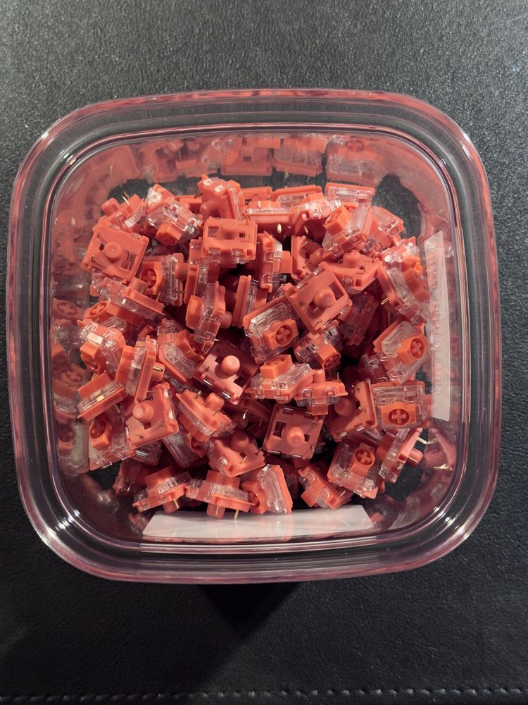 100pcs NuPhy Cowberry Low-profile Switches