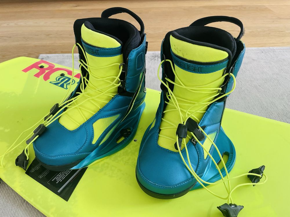 Deska wakeboard Ronix + buty ronix kolor zywa  limonka